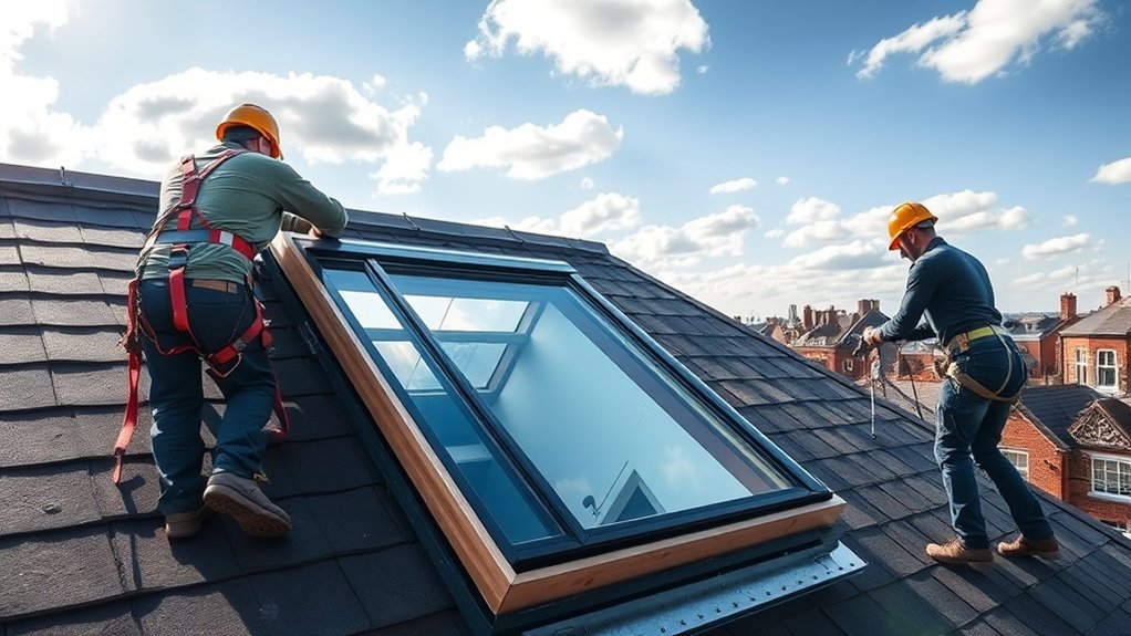 Skylight Installation South Bank